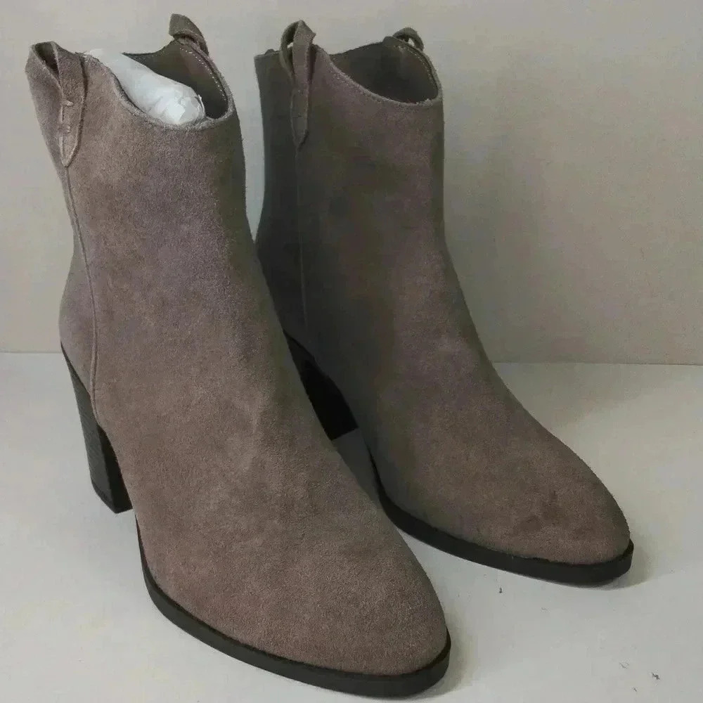 MIA Ankle western booties leather upper size 8 - Picture 8 of 12